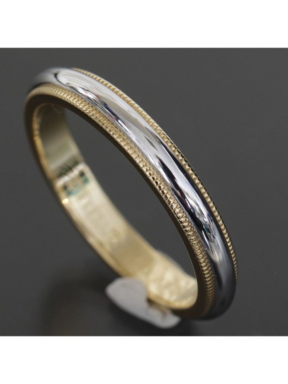 Tiffany & Co Milgrain Ring Yellow Gold